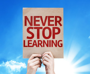 Never Stop Learning 